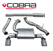 COBRA-FD89a Ford Focus RS (Mk3) 15- Turboback-system (Med Sportkatalysator & Ljuddämpare) (Non-Valved) Cobra Sport (1)