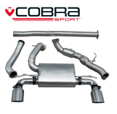 COBRA-FD89b Ford Focus RS (Mk3) 15- Turboback-system (Med Sportkatalysator & Ej Ljuddämpat) (Non-Valved) Cobra Sport (1)