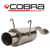 COBRA-HN13 Honda Civic Type R (EP3) 00-06 Bakre Ljuddämpare (Runt Utblås) Cobra Sport (1)