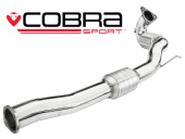 COBRA-SE09 Seat Leon Cupra R (1M-Mk1) 02-05 Frontpipe / Sportkatalysator (200 Cell) Cobra Sport (1)