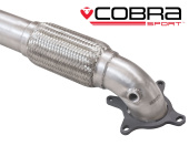 COBRA-SE21 Seat Leon Cupra 2.0 FSI 240PS (1P-Mk2) 06-12 Frontpipe & De-Cat Cobra Sport (2)