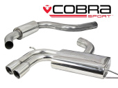 COBRA-SE23 Seat Leon Cupra 2.0 FSI 240PS (1P-Mk2) 06-12 Catback (Ljuddämpat) Cobra Sport (1)