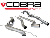 COBRA-SE39b Seat Ibiza Cupra / Boganegra 1.4 TSI 10-14 Turboback-system (Med Sportkatalysator & Ej Ljuddämpat)Singel-utblås Cobra Sport (1)