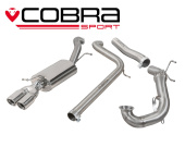 COBRA-VW67d Volkswagen Polo GTI 1.8 TSI (3 + 5-dörrars) 15- Turboback-system (Med De-Cat & Ej Ljuddämpat) Cobra Sport (1)