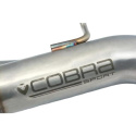 Audi S3 (8V) / VW Golf R (Mk7) Hatchback 2.0 TSI (12-18) (non-GPF) Resonator Delete/ Rakt Rör Cobra Sport