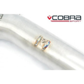 COBRA-VW81  Audi S3 (8V) / VW Golf R (Mk7) Hatchback 2.0 TSI (12-18) (non-GPF) Resonator Delete/ Rakt Rör Cobra Sport (6)