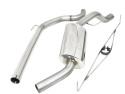 Opel Corsa D VXR 10-14 Catback Sportavgassystem (Ej Ljuddämpat) Cobra Sport