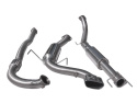 Opel Astra H VXR 05-11 Turboback-sportavgassystem (Med De-Cat & Ljuddämpare) Cobra Sport