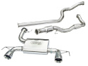 Opel Corsa D 10-14 Nurburgring Turboback-sportavgassystem (Med Sportkatalysator & Ej Ljuddämpat) Cobra Sport