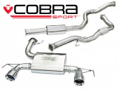 COBRA-VZ15c Opel Corsa D 10-14 Nurburgring Turboback-system (Med De-Cat & Ljuddämpare) Cobra Sport (1)