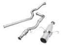Opel Corsa D SRI 10-14 Turboback-sportavgassystem (Med Sportkatalysator & Ej Ljuddämpat) Cobra Sport