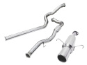 Opel Corsa D SRI 10-14 Turboback-sportavgassystem (Med De-Cat & Ej Ljuddämpat) Cobra Sport