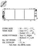 88-90 Jeep Cherokee  (HD) - 3 Radig Kylare CSF Radiators