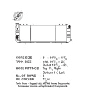 91-99 Jeep Cherokee (HD) - 3 Radig (LHD) Kylare CSF Radiators
