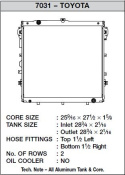 07-10 Toyota Tundra Kylare CSF Radiators
