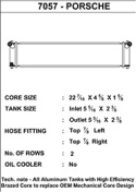 Porsche 986 Boxster S / Porsche 996 (Centerplacerad) Aux.-Kylare CSF Radiators