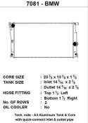 BMW F2x / F3x (Auto) Kylare CSF Radiators