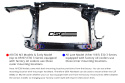 BMW E30 Oljekylare med AN10- eller Push-On-Anslutningar CSF Radiators