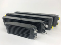 Universal Dual-Pass Oljekylare M22x1.5-anslutningar 600x146x55 CSF Radiators