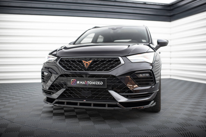 Cupra Ateca MK1 Facelift 2021+ Frontläpp / Frontsplitter Maxton Design i gruppen Välj bilmodell / Cupra / Ateca 2018+ hos DDESIGN Scandinavia AB (CU-AT-1F-FD1G-FD1RG)