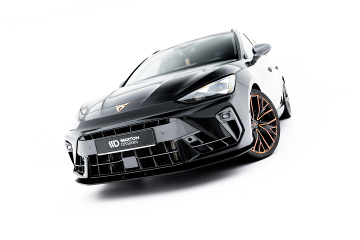 Cupra Leon ST / Hatchback Mk1 Facelift 2024- Street Pro Frontsplitter Maxton Design i gruppen Välj bilmodell / Cupra / Leon 2020+ hos DDESIGN Scandinavia AB (CULE1FCNC-FD1BRB)