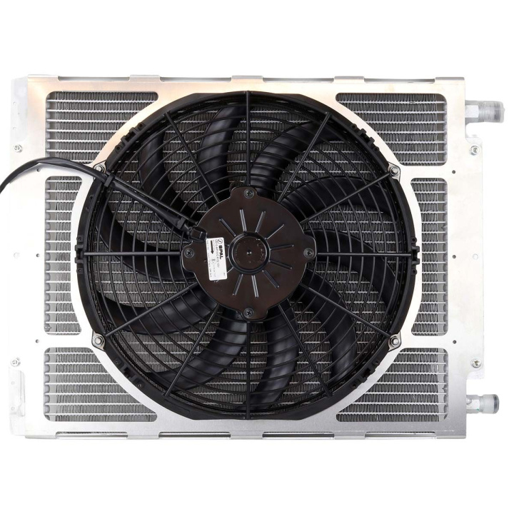 AC Kondensor Radiator 468 x 350 mm & Skeleton Fläktkåpa Kit (Push) T7 Design i gruppen Interiör / Värmepaket & Tillbehör / AC Komponenter hos DDESIGN Scandinavia AB (DAB-708-B6F)