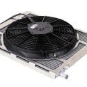 AC Kondensor Radiator 468 x 350 mm & Skeleton Fläktkåpa Kit (Push)  T7 Design