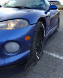 Dodge Viper GTS 1996-2002 Sidoextension Racing Maxton Design