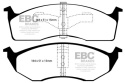 DP1065 Ultimax2 Främre Bromsbelägg (Gata) EBC Brakes