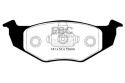 DP1137 Ultimax2 Främre Bromsbelägg (Gata) EBC Brakes