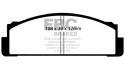 DP116 Ultimax2 Främre Bromsbelägg (Gata) EBC Brakes