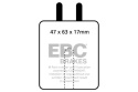 DP120 Ultimax2 Främre / Bakre Bromsbelägg (Gata) EBC Brakes