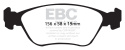 DP1362 Ultimax2 Främre Bromsbelägg (Gata) EBC Brakes