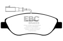 DP1382 Ultimax2 Främre Bromsbelägg (Gata) EBC Brakes