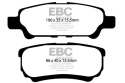 DP1563 Ultimax2 Bakre Bromsbelägg (Gata) EBC Brakes