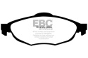 DP1611 Ultimax2 Främre Bromsbelägg (Gata) EBC Brakes