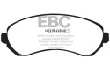 DP1628 Ultimax2 Främre Bromsbelägg (Gata) EBC Brakes