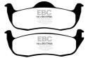 DP1745 Ultimax2 Bakre Bromsbelägg (Gata) EBC Brakes