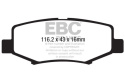 DP1799 Ultimax2 Bakre Bromsbelägg (Gata) EBC Brakes