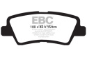 DP1875 Ultimax2 Bakre Bromsbelägg (Gata) EBC Brakes