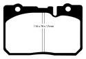 DP21154 Greenstuff Främre Bromsbelägg (Street) EBC Brakes