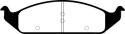 DP21251 Greenstuff Främre Bromsbelägg (Street) EBC Brakes