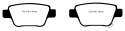 DP21519 Greenstuff Bakre Bromsbelägg (Gata) EBC Brakes