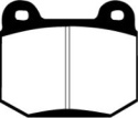 DP21537 Greenstuff Bakre Bromsbelägg (Gata) EBC Brakes