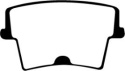 DP21722 Greenstuff Bakre Bromsbelägg (Gata) EBC Brakes