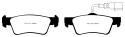 DP21907 Greenstuff Bakre Bromsbelägg (Gata) EBC Brakes