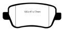 DP21910 Greenstuff Bakre Bromsbelägg (Gata) EBC Brakes