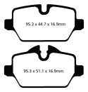DP22102 Greenstuff Bakre Bromsbelägg (Gata) EBC Brakes