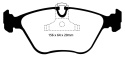 DP31089C Redstuff Främre Bromsbelägg (Gata) EBC Brakes