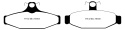 DP31165C Redstuff Bakre Bromsbelägg (Street) EBC Brakes